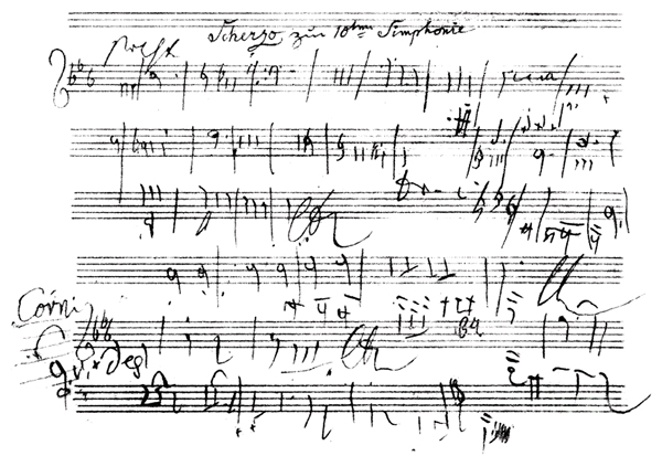 Bản giao hưởng thứ 10 dang dở của Ludwig van Beethoven