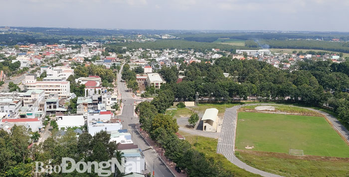 Khu vực xung quanh Cảng hàng không quốc tế Long Thành hiện đang đợi quy hoạch chung xây dựng. Ảnh: K.Minh