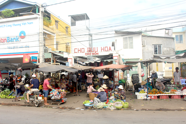 Tên gọi chợ Đồn (phường Bửu Hòa, TP.Biên Hòa) gắn với nhiều sự kiện lịch sử