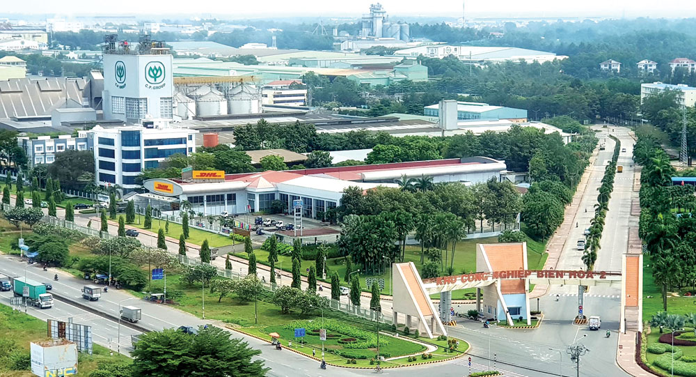 Khu công nghiệp Biên Hòa 2 - khu công nghiệp thành công nhất thời “mở cửa” làm tiền đề cho Đồng Nai phát triển mạnh về công nghiệp. Ảnh: KHẮC GIỚI