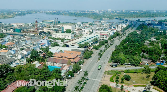 TP.Biên Hòa là nơi đông dân cư nên quản lý đất đai rất khó khăn. Ảnh Hương Giang