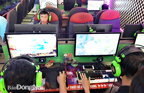 Một điểm truy cập internet tại TP.Long Khánh