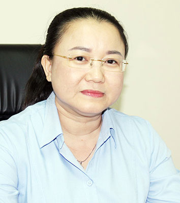 Giám đốc Sở Tư pháp Võ Thị Xuân Đào