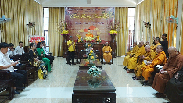 Lãnh đạo tỉnh chúc mừng Đại lễ Phật đản 2020