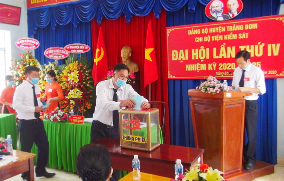 Đồng chí Tạ Thanh Quang, Bỏ phiếu bầu cấp ủy Chi bộ nhiệm kỳ 2020-2025 