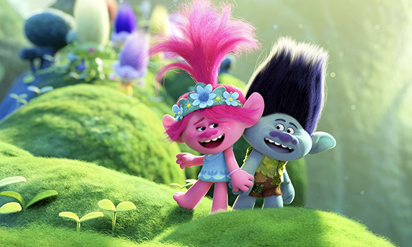 Phim hoạt hình Trolls World Tour đang là hiện tượng trên nền tảng công nghệ số. Ảnh: DreamWorks Animation LLC/AP