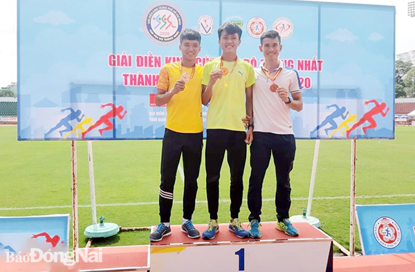 Đức Phước (Đồng Nai) đoạt 3 HCV Giải điền kinh Cúp Tốc độ Thống Nhất TP.HCM năm 2020