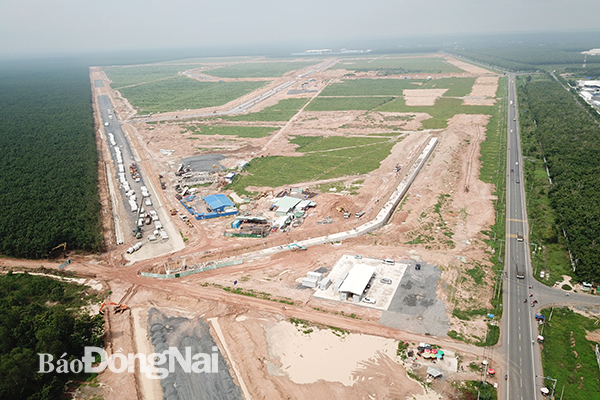 Khu tái định cư Lộc An - Bình Sơn - nằm trên địa bàn 2 xã Lộc An và Bình Sơn của H.Long Thành tiếp giáp với đường ĐT 769 - có diện tích hơn 280 ha, được khởi công xây dựng vào ngày 20-4 vừa qua.