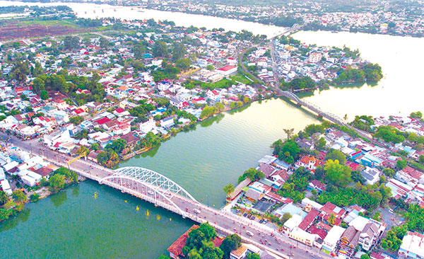 Những cây cầu bắc qua Cù lao Phố Ảnh: Nguyễn An