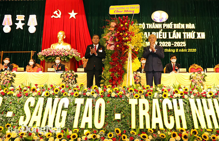 Đại hội Đảng bộ TP.Biên Hòa lần thứ XII chính thức khai mạc