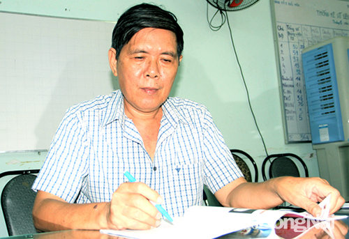 Ông Nguyễn Hồng Kỳ, ngụ P.Bửu Hòa, TP.Biên Hòa. Ảnh: V.Truyên