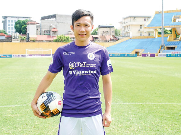 Lê Tấn Tài trở thành hạt nhân quan trọng trong sơ đồ chiến thuật của Hà Nội FC