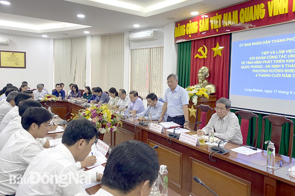 TP.Long Khánh thực hiện tốt các mục tiêu phát triển KT - XH