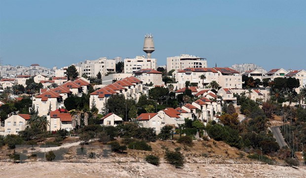 Khu định cư của Israel tại Maale Adumim, Bờ Tây. (Nguồn: AFP/TTXVN)
