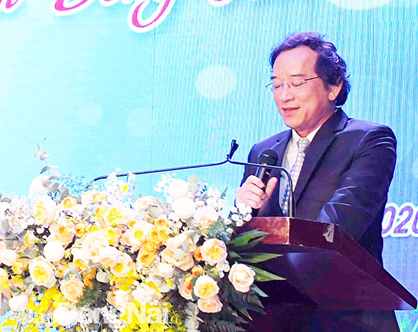 Chủ tịch Liên hiệp các tổ chức hữu nghị tỉnh Đồng Nai Nguyễn Thành Trí phát biểu khai mạc