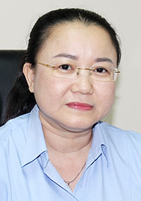 Giám đốc Sở Tư pháp, Phó chủ tịch Hội đồng Phổ biến, giáo dục pháp luật tỉnh Võ Thị Xuân Đào