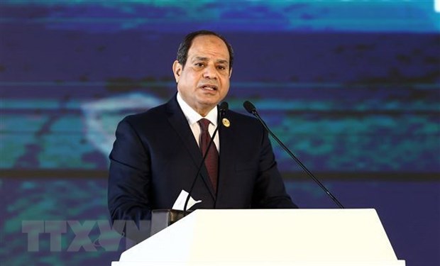 Tổng thống Ai Cập Abdel-Fattah al-Sisi. (Nguồn: THX/TTXVN)