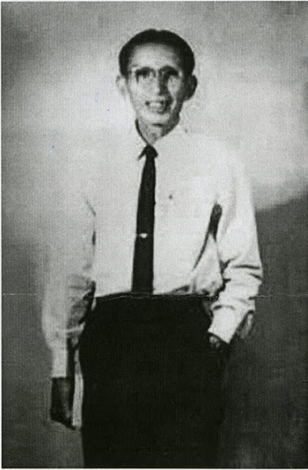 Chân dung nhà văn Sơn Vương năm 1970