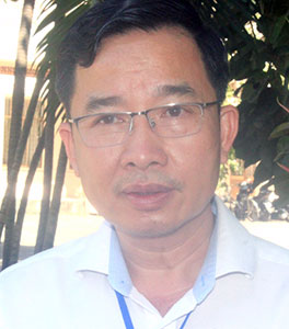 Phó giám đốc Sở Y tế Lê Quang Trung. Ảnh: Hạnh Dung