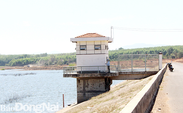 Hồ Gia Măng, công trình được phép lấy nước phục vụ mục đích sinh hoạt