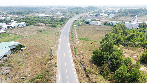 Tuyến đường nối cảng Phước An giai đoạn 1 đã được đầu tư xây dựng và đưa vào sử dụng