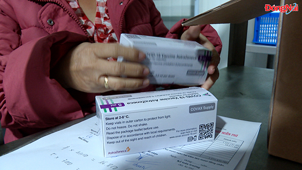Gần 17 ngàn liều vắc xin Covid-19 đã về Đồng Nai