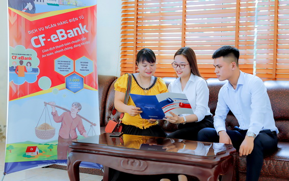 Ngân hàng Hợp tác xã Việt Nam triển khai nhiều sản phẩm dịch vụ Ngân hàng hiện đại đến QTDND và khách hàng