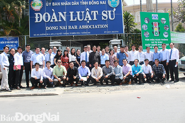 Đội ngũ luật sư của Đoàn luật sư tỉnh Đồng Nai (ảnh chụp năm 2019, do Đoàn luật sư tỉnh cung cấp)