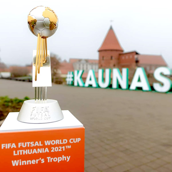 Sẽ có tân vương sở hữu chiếc cúp World Cup futsal Lithuania 2021?