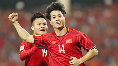  Công Phượng chính thức góp mặt ở đội tuyển Việt Nam trong trận đấu với đội tuyển Trung Quốc và đội tuyển Oman.