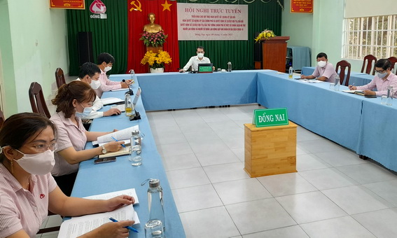 Tham dự hội nghị tại điểm cầu tỉnh Đồng Nai có Phó tổng giám đốc Ngân hàng CSXH Việt Nam kiêm Giám đốc Chi nhánh Ngân hàng CSXH tỉnh Nguyễn Đức Hải, cùng đại diện các đơn vị, tổ chức chính trị - xã hội trong tỉnh.
