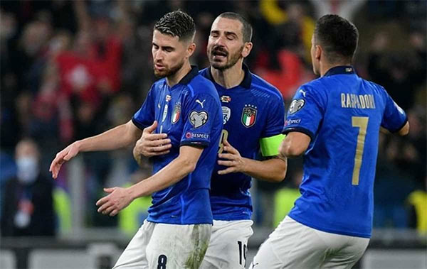 Italy cần một chiến thắng để đảm bảo 1 suất dự World Cup 2022