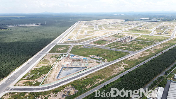 Khu tái định cư Lộc An - Bình Sơn nằm trong khu vực phụ cận sân bay Long Thành được quy hoạch xây dựng trở thành một khu đô thị hiện đại. Ảnh: Phạm Tùng