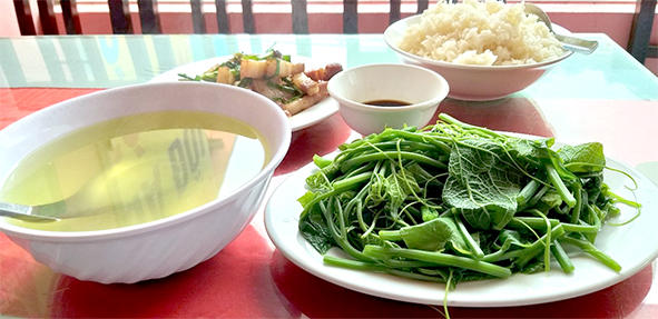 Món su su luộc là đặc sản của Tam Đảo