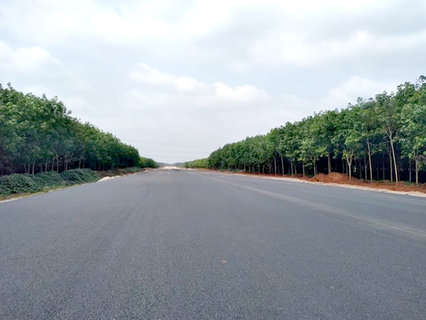 Sau hơn 1 năm thi công, dù bị ảnh hưởng bởi dịch Covid-19 nhưng công trình vẫn cố gắng để hoàn thành vào cuối năm 2022. Hình hài tuyến cao tốc đường cao tốc Phan Thiết - Dầu Giây đang dần hình thành