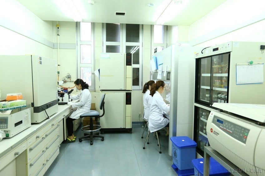 Cell laboratory.