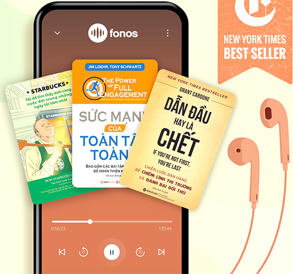 Bạn đọc ngày càng tiếp cận sách nói trên mạng