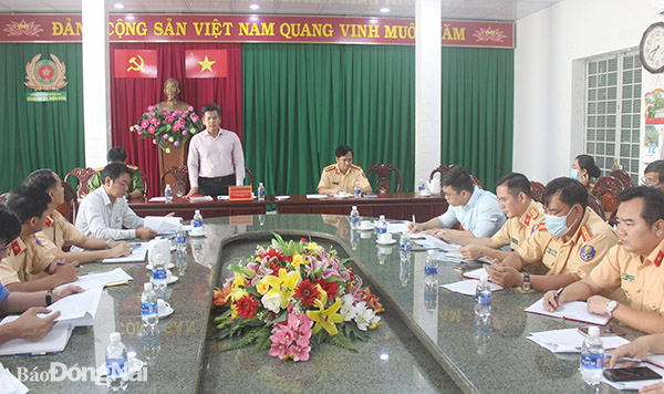 Ban An toàn giao thông tỉnh tiến hành kiểm tra công tác đảm bảo trật tự an toàn giao thông tại TP.Biên Hòa