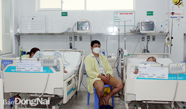  Nhiều bệnh nhân mắc sốt xuất huyết đang phải điều trị tại các bệnh viện trong tỉnh