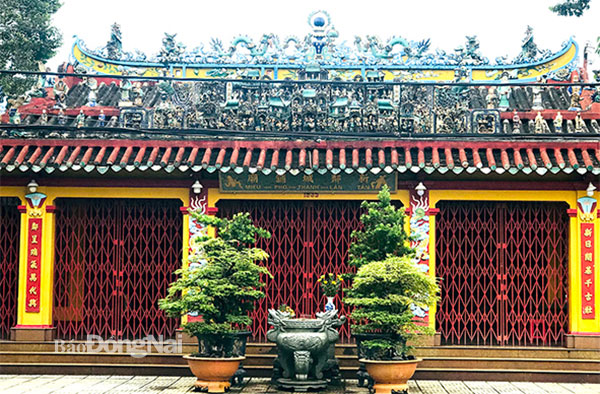 Di tích Đình Tân Lân tọa lạc ở P.Hòa Bình, TP.Biên Hòa. Ảnh: Lâm Viên