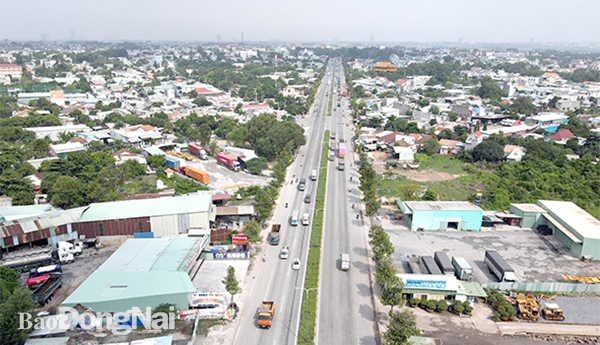 Đoạn Bình Chuẩn - Tân Vạn hiện là đoạn duy nhất thuộc dự án Đường vành đai 3 - TP.HCM đã hoàn thành xây dựng và đưa vào khai thác