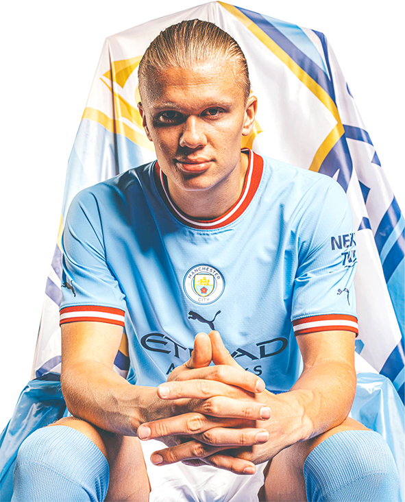 Haaland tăng thêm sức mạnh cho Man City