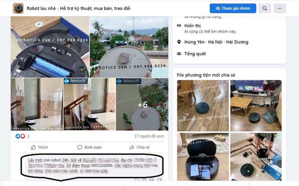 Mua hàng trên mạng xã hội mà đưa rõ thông tin cá nhân, địa chỉ, số điện thoại sẽ dễ bị kẻ gian sử dụng thông tin với mục đích xấu. Ảnh: Phương Liễu