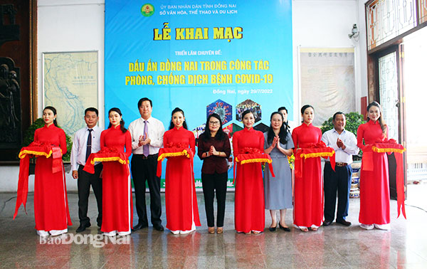 Khai mạc triển lãm Dấu ấn Đồng Nai trong công tác phòng, chống dịch Covid-19