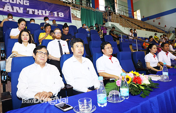 Các đại biểu tham dự lễ bế mạc. Ảnh: Huy Anh