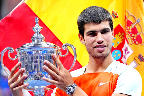 Alcaraz đăng quang Grand Slam lần đầu tiên