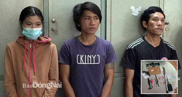 Tạm giữ 3 đối tượng tàng trữ trái phép chất ma túy