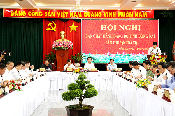 Văn phòng Tỉnh ủy tham mưu cho Ban chấp hành Đảng bộ tỉnh tổ chức Hội nghị lần thứ 9 (khóa XI)