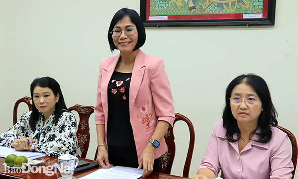 Phó chủ tịch UBND tỉnh Nguyễn Thị Hoàng tiếp Hiệp hội Doanh nghiệp đầu tư nước ngoài