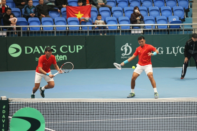 Vòng Play-off Davis Cup nhóm II thế giới: Đội tuyển Việt Nam thua 2-3 trước đội tuyển Indonesia